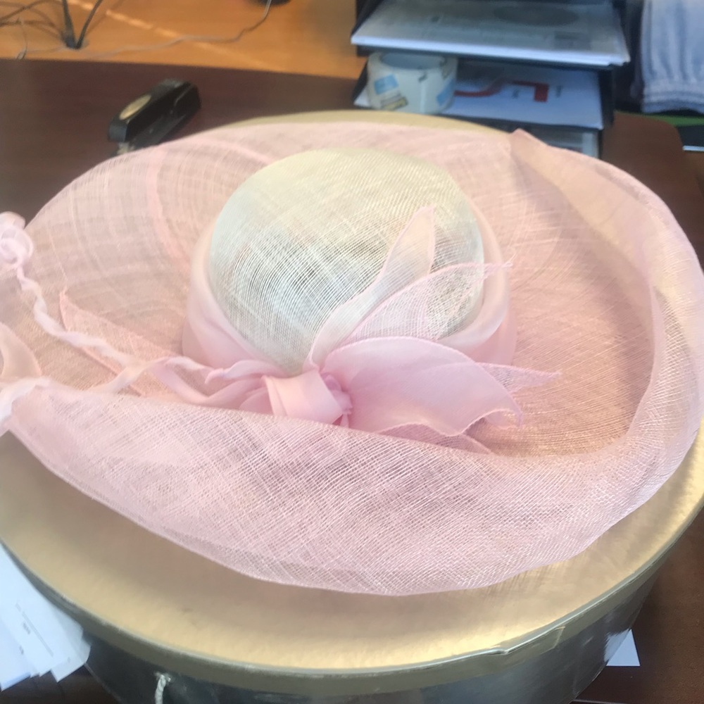 New beautiful feather hat